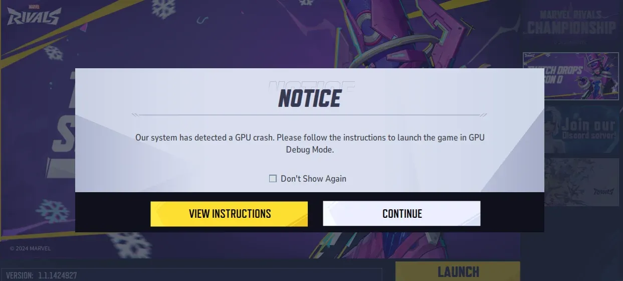 Why Does Marvel Rivals Keep Crashing? Here's the Fix